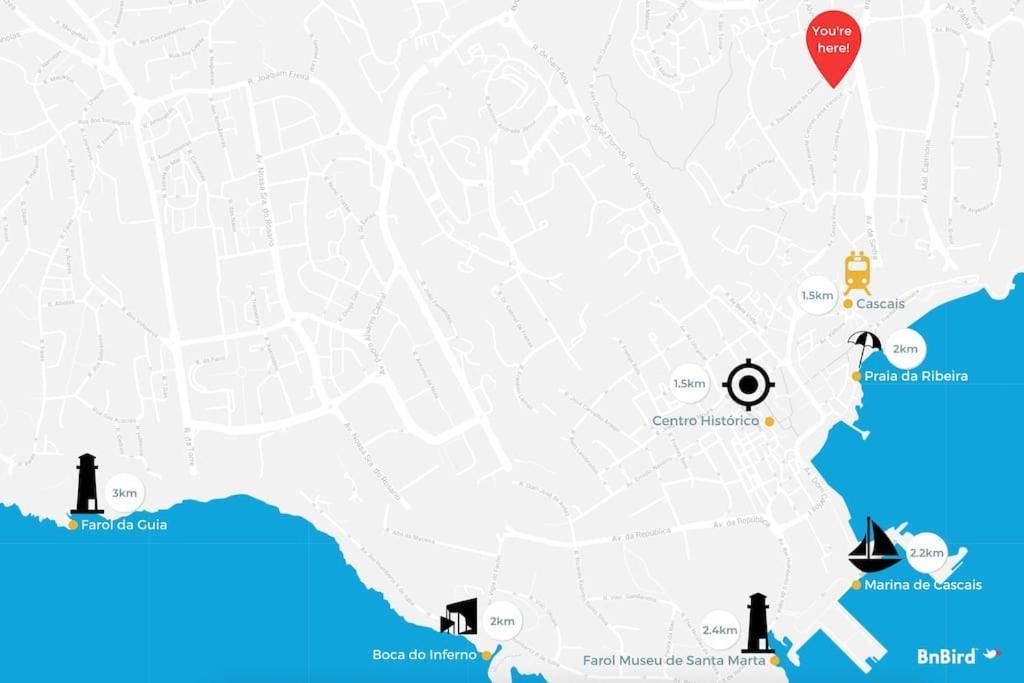 Modern & Quiet Retreat Apartment Cascais