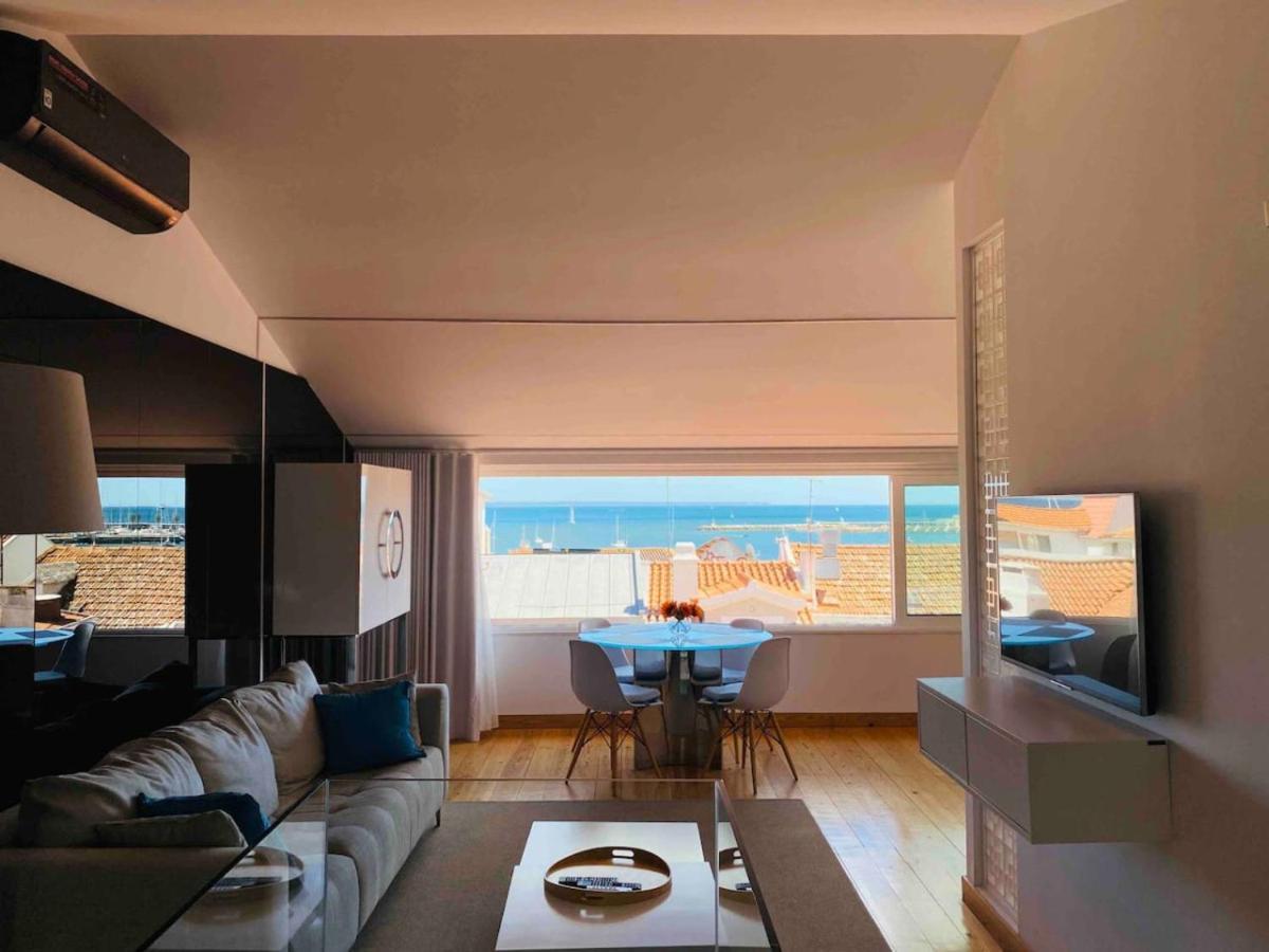 Sea View Loft 30 Secs To In Historic Old Town Cascais