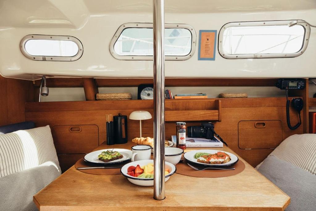 Life On Board In A Vintage Sailboat Botel