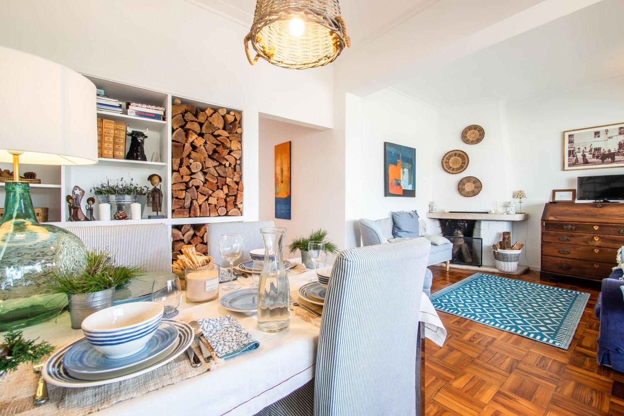 Elegant In With Fireplace 80 M² * Cascais
